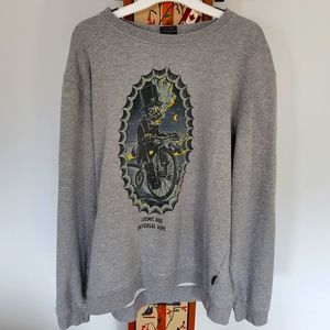 Jack and Jones original cosmic ride universal dope gray XL sweater